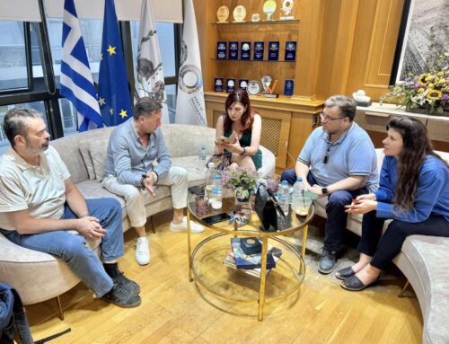 ΤΟ ΠΡΑΣΙΝΟ ΚΙΝΗΜΑ ΣΤΗΝ ΑΝΑΤΟΛΙΚΗ ΜΑΚΕΔΟΝΙΑ ΚΑΙ ΘΡΑΚΗ: Συνάντηση με το Δήμαρχο Αλεξανδρούπολης Γιάννη Ζαμπούκη